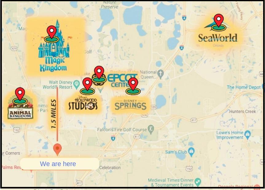 Disney Paradise-Family Friendly- Near To Disney أورلاندو المظهر الخارجي الصورة
